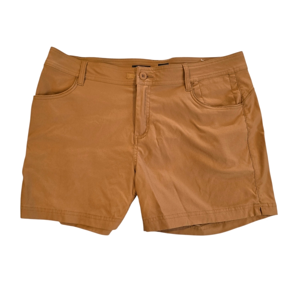 PrAna Womans Halle Tan Outdoor Hiking Shorts